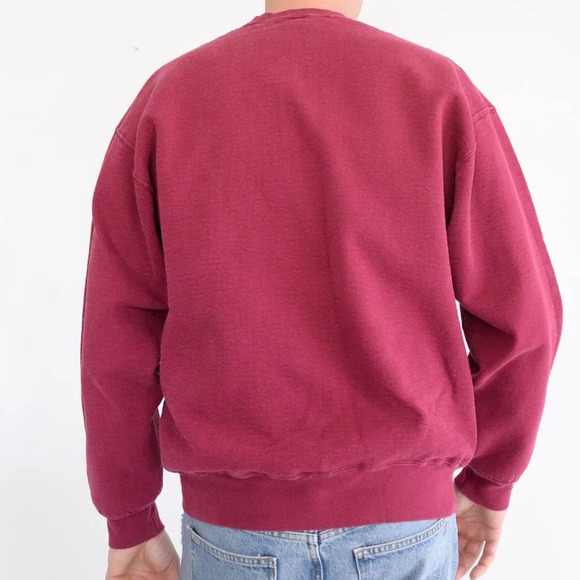 Fruit of the Loom Super Cotton Maroon Beta Sigma Phi Fraternity Sweater - Large - Picture 3 of 14